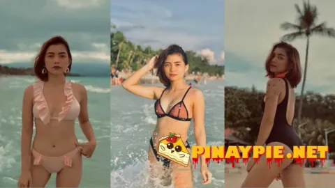 Pinay Sex Di na nakapagpigil nagpalabas nalang sa public cr ng beach na pinuntahan